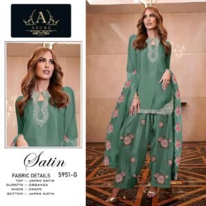 Alternative view of HANIA AMIR SUPERHIT DESIGN ORGENZA CUTWORK DUPATTA 