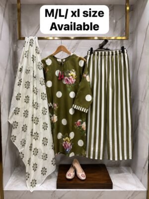 Alternative view of IMPORTANT MALAI SATIN DIGITAL PRINT WITH PALZO