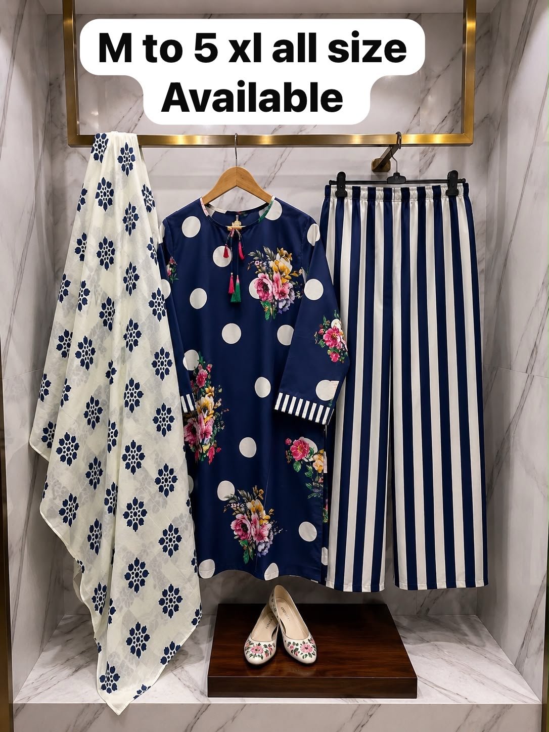 IMPORTANT MALAI SATIN DIGITAL PRINT WITH PALZO - Image 2