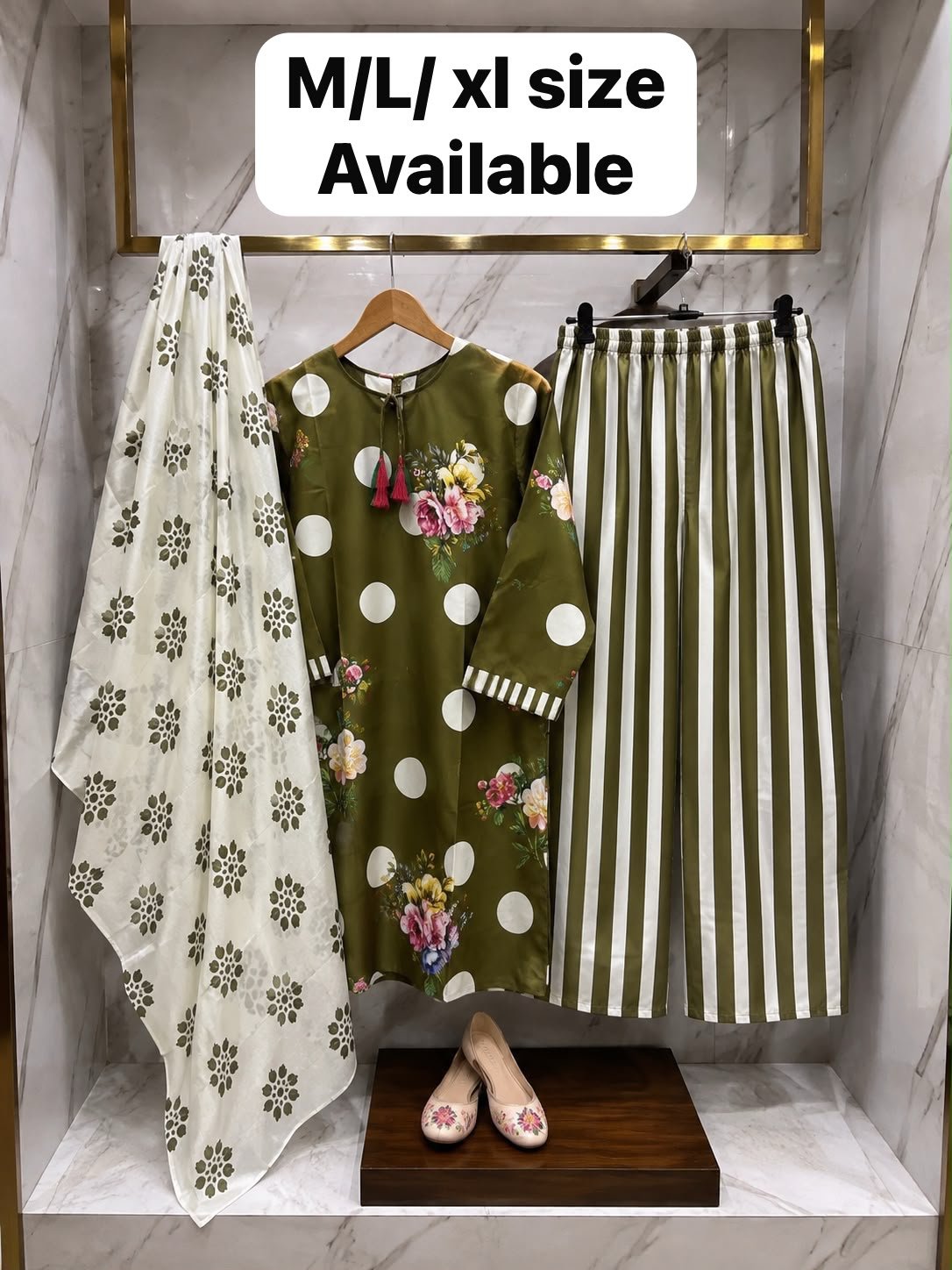 IMPORTANT MALAI SATIN DIGITAL PRINT WITH PALZO - Image 3