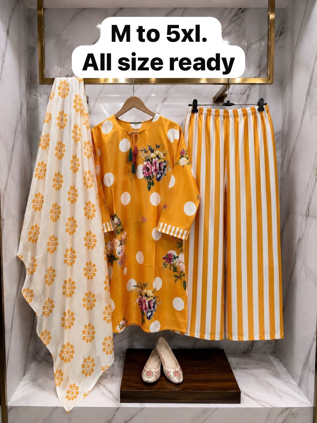 IMPORTANT MALAI SATIN DIGITAL PRINT WITH PALZO - Image 5
