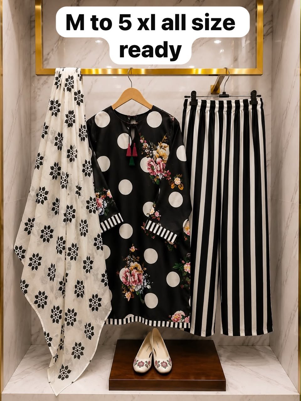 IMPORTANT MALAI SATIN DIGITAL PRINT WITH PALZO - Image 6