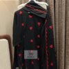 FULL STITCHED RAYON TOP WITH BEAUTIFUL HEART EMBROIDERY WORK WITH PATTERN IN NECK AND SLEEVES