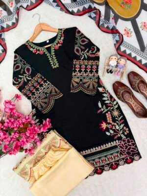 Alternative view of ENHANCE THE BEAUTY OF YOUR WARDROBE WITH THIS NEWLY LAUNCHED KURTI & PLAZZO SET