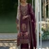 TOP SEEMER  FABRICS  MIROR WORK WITH PLAZZO