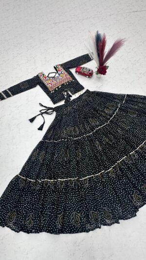 Alternative view of AK Creation is Launching Navratri Special Lehenga Choli