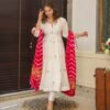 anarkali embroidery work butta  georgette Anarkali suit with huge flair, anarkali length