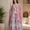 Top Premium French Crepe with Exclusive Digital Print & Handwork Detailing