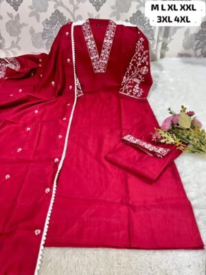 Alternative view of  Launching New Kurti-Pent-Dupatta Set