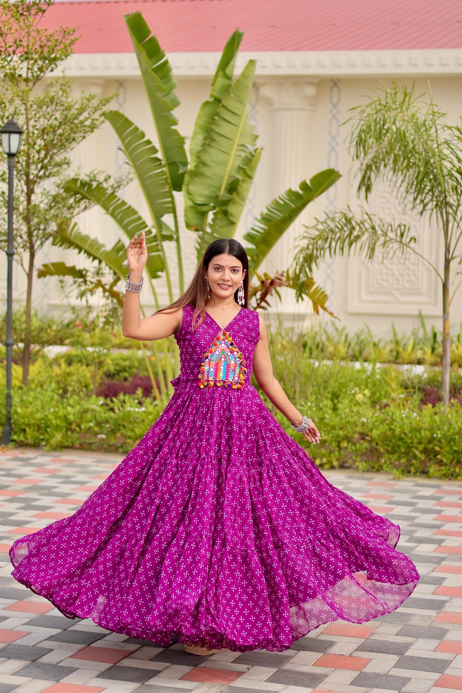 AK Creation is Launching Navratri Special Gamathi Work Gown