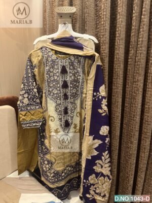 COTTON STITCHED PANT WITH PATTERN