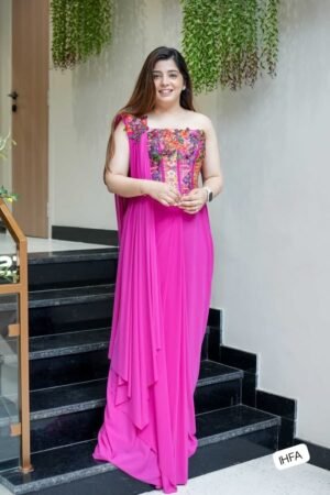 ROYAL GLAM READY-TO-WEAR DRAPE SAREE