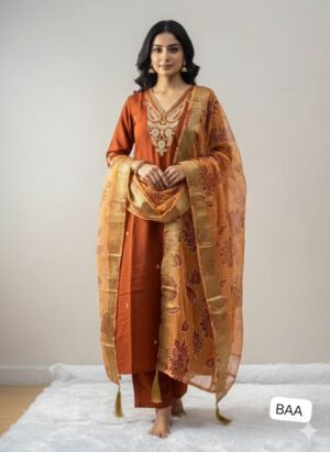 Launching New Designers Kurti Pent Dupatta Set