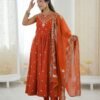 Package Contain Gown, Bottom & Dupatta 