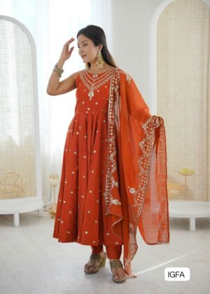 Package Contain Gown, Bottom & Dupatta 