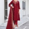 WOMEN'S PURE VICHITRA SILK KURTA SET'S