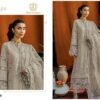 cambric cotton semi stitched very heavy embrdrd kameez  and cotton unstitched bottoms 