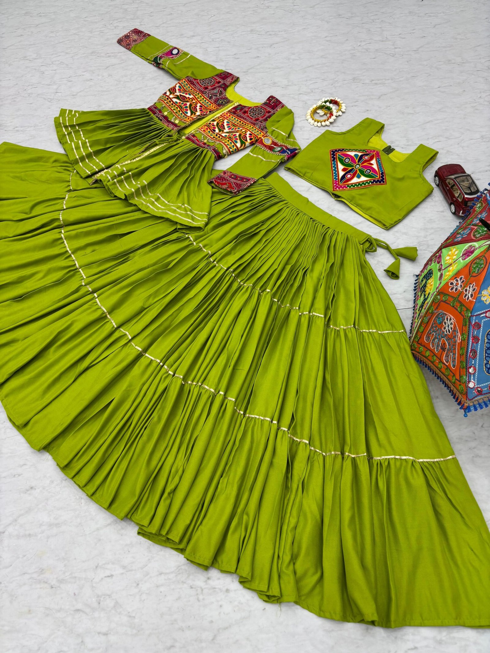 AK Creation is Launching Navratri Special Gamathi Work Lehenga choli - Image 6