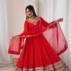 Presenting Festival Special Collection Beautiful Gown Bottom and Dupatta Ready To Wear Collection