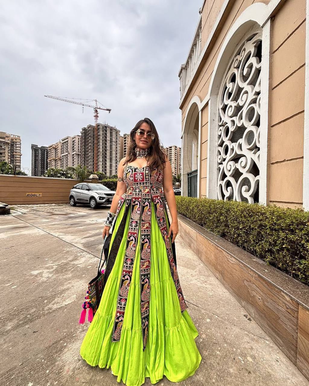FOR THIS UPCOMING NAVARATRI SEASON OUR EXCLUSIVE AND TRENDING FULL STITCHED LEHENGA CHOLI