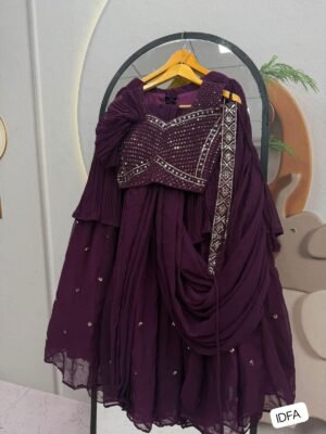 Alternative view of AK Creation is Launching Rakhi Special Lehenga choli Atteched duptta