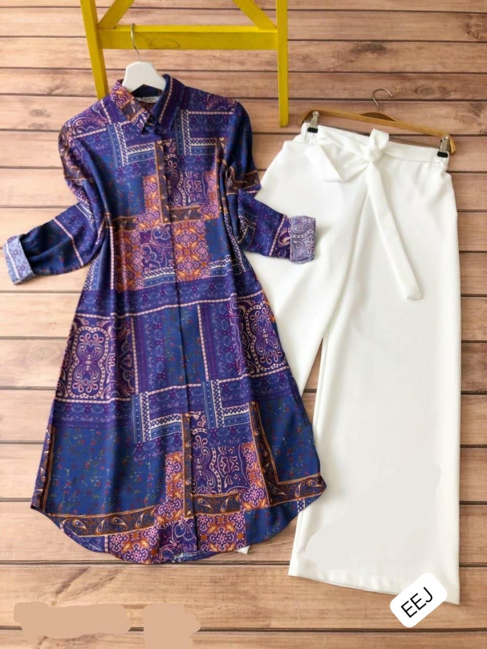 AK Vol- 56 Kurti PlaAK WITH Reyon Fabric Imported stretchable - Image 4