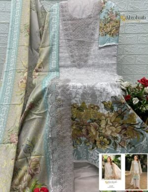 Alternative view of ALZOHAIB Noura vol 2 Pakistani Concept WITH pure cotton patch work