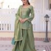 Today We Are Launching Party Wear Kurati style with Pent and Dupatta Readymade Collection.