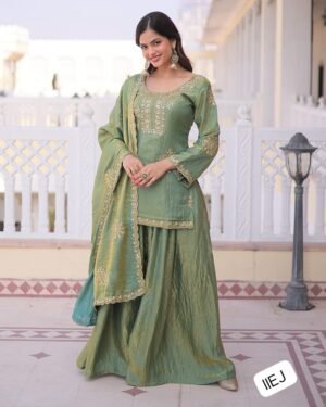 Today We Are Launching Party Wear Kurati style with Pent and Dupatta Readymade Collection.