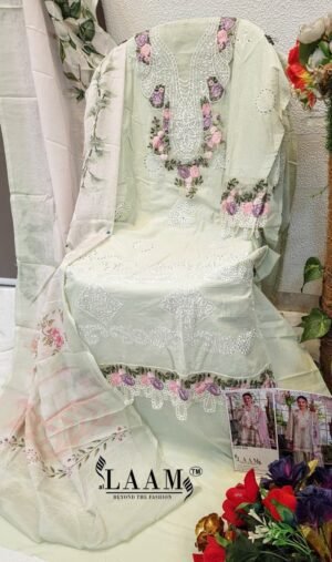 Alternative view of BEYOND THE FASHION TOP WITH PURE CAMRIC COTTON WITH SELF EMBROIDERY