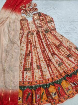 Alternative view of Anarkali Gown