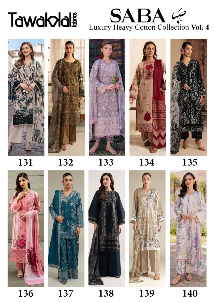 COTTON COLLECTION VOL 4 TOP BOTTOM DUPATTA HEAVY COTTON