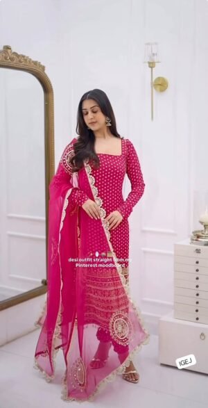 TOP SHARARA DYPTTA WITH Heavy Faux Georgette  WITH coding Stitch Embroidery Sequence Work FABR with full fency Hand Work with Digital Print and Full Sleeve