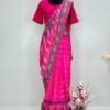 SAREE WITH HEAVY NATURAL SILK FABRIC
