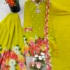 AK COLLECTION GOWN & DUPATTA SET WITH BLOOMING FOX GEORGETTE AK COLLECTION PRESENCE NEW PRODUCT (REAL MODELLING)