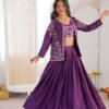 LEHENGA CHOLI WITH  SHavy Chinon Silk  FABRIC