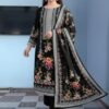 Suit Set WITH maslim with aari works FABRIC embroidery original mirror works