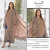 SERINE D NO:- S-397  Top BOT DUP WITH FOX GEORGETTE FABRIC  HEAVY EMBROIDERED WITH HANDWORK {APPLIC}MIRAR
