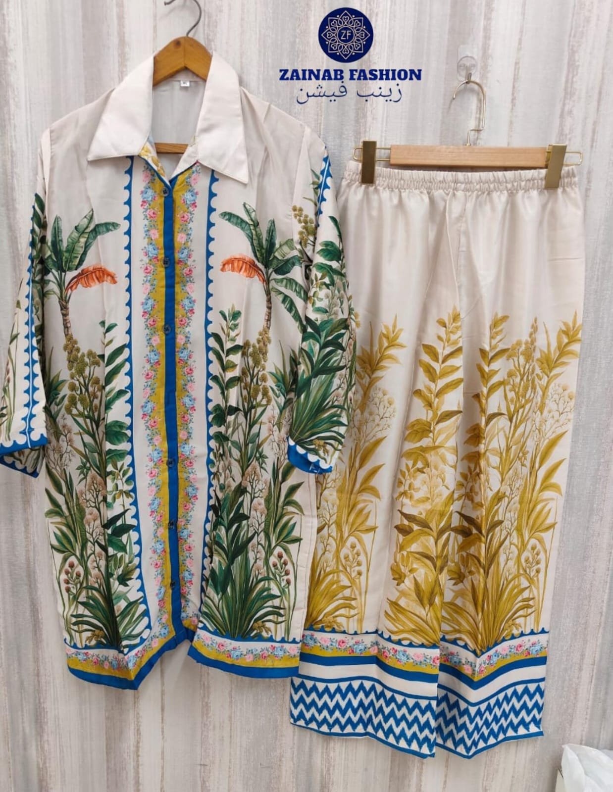 AK CO-ORDS WITH IMPORTED COTTON SATIN FABRIC - Image 4