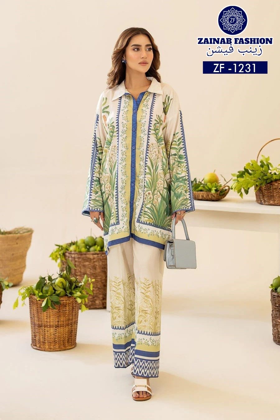 AK CO-ORDS WITH IMPORTED COTTON SATIN FABRIC
