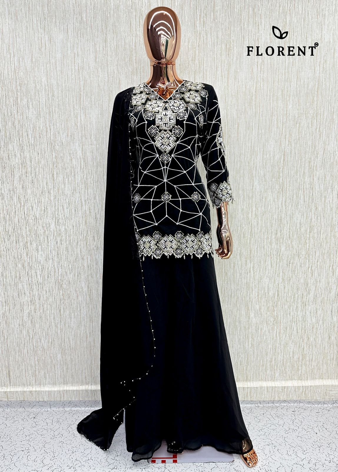 TOP BOT DUP WITH GEORGETTE FABRIC - Image 5