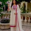 🫶🏻PRESENTING PREIMIUM LINING ORGANZA SUIT WITH EMBROIDERY CODING DORI-SEQUENCE WORKED TOP-BOTTOM AND DUPATTA SET FULLY STITCHED READY TO WARE