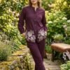 Pure Cotton Cord-set With Beautiful Embroidery Work