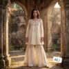 AK COLLECTIONS TOP BOTTOM Vichitra Silk Embellished With Thread Sequins Embroidered Work.
