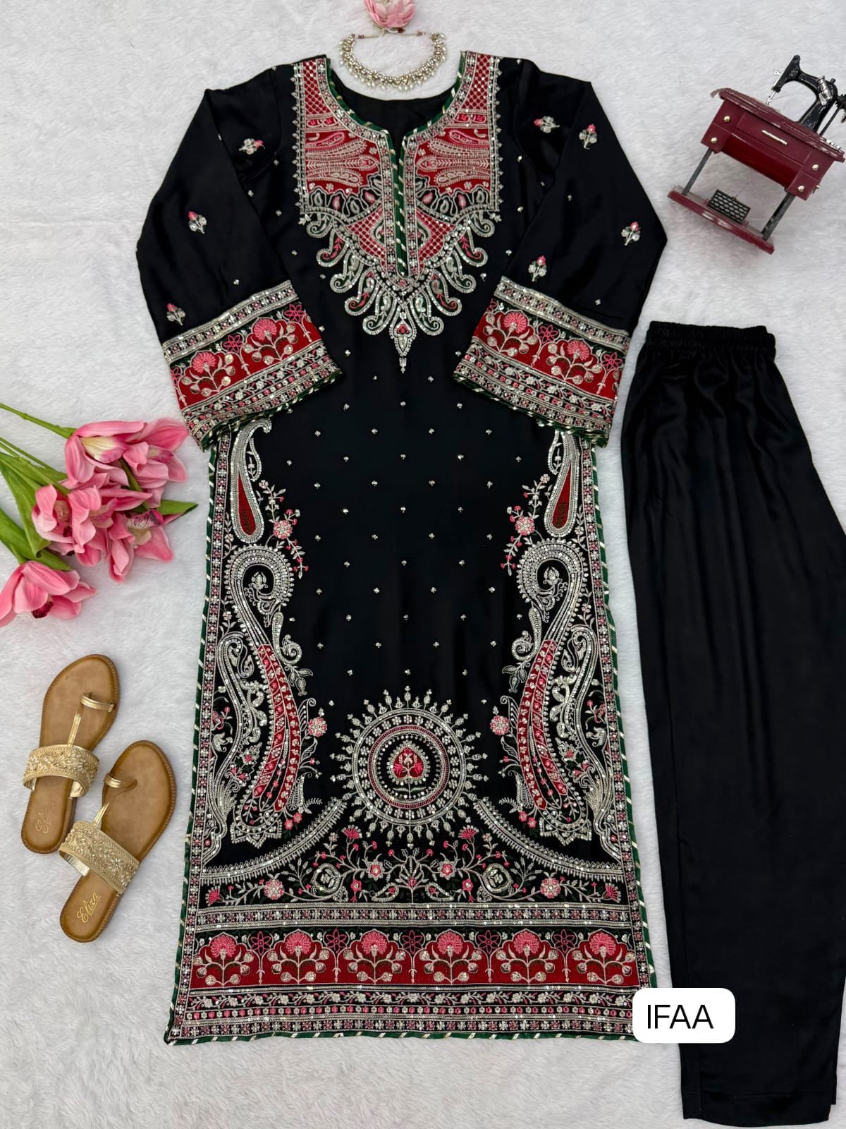 AK Kaftan pent WITH - Image 2