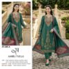 AK Top Pure viscous Maslin digital print with aari and hand work