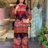 AK CO-ORD SET  TOP BOT DUP WITH PURE VISCOSE REYONWOMEN'S PURE VISCOSE REYON CO-ORD SET