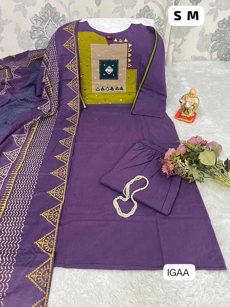 AK COLLECOTION KURTI WITH Premium Pure Cotton FABRIC WITH p your ethnic game with our stunning new arrivals! Perfect for casual outings, festive days, or office wear. - Image 6